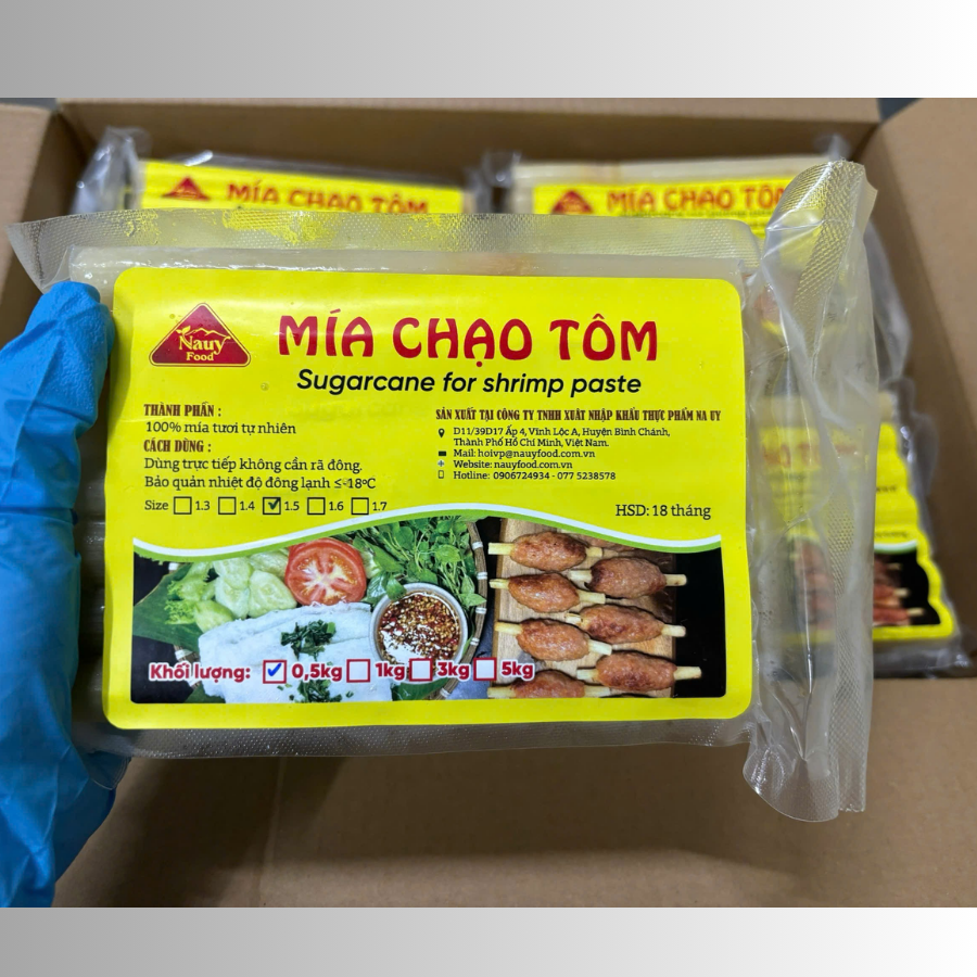 Mía Chạo Tôm Nauy Food
